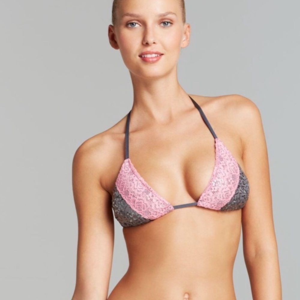 Beach Bunny Sequin Bikini Top